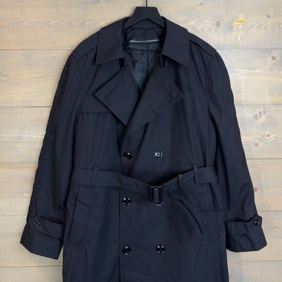 U.S. Military American Apparel Trench Coat w/ Removable Liner 42 Reg, Large - Picture 2 of 5